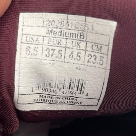 Brooks 7 Launch 6 Women's Running Shoes Size 6.5 Burgundy Purple Pink Sneakers - Picture 7 of 16